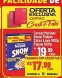 Max Atacadista Leve - cereal matinal snow flakes caixa oferta