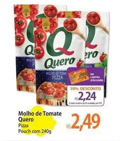 Atacadão Quero - molho de tomate oferta
