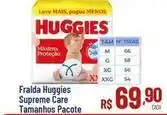 Max Atacadista Huggies - fralda supreme care tamanhos pacote oferta