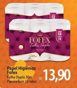 Atacadão Fofex - papel higiênico oferta