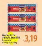 Atacadão Brandini - macarrão de sêmola oferta