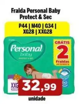 Copercana Fralda personal baby protect & sec oferta