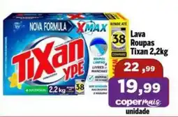 Copercana Lava Roupas Tixan 2,2kg oferta