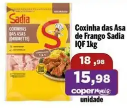 Copercana Coxinha das Asa de Frango Sadia oferta
