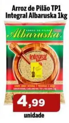 Copercana Arroz de Pilão TP1 Integral Albaruska oferta