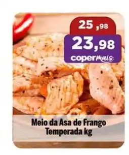 Copercana Meio da Asa de Frango Temperada oferta