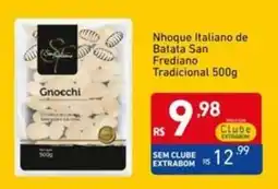 Extrabom Supermercados Nhoque Italiano de Batata San Frediano Tradicional oferta
