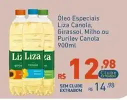 Extrabom Supermercados Óleo Especiais Liza Canola, Girassol, Milho ou Purilev Canola oferta