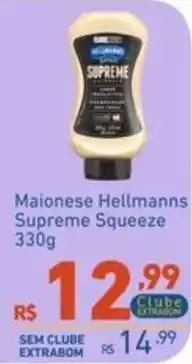 Extrabom Supermercados Maionese hellmanns supreme squeeze oferta