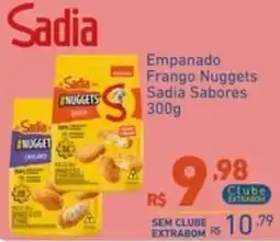 Extrabom Supermercados Empanado frango nuggets sadia sabores oferta