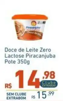 Extrabom Supermercados Doce de Leite Zero Lactose Piracanjuba oferta
