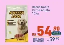 Extrabom Supermercados Ração Katita Carne Adulto oferta