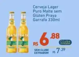 Extrabom Supermercados Cerveja Lager Puro Malte sem Glúten Praya oferta