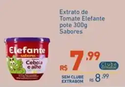 Extrabom Supermercados Extrato de Tomate Elefante Sabor Cebola e Alho oferta