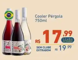 Extrabom Supermercados Cooler Pérgola oferta