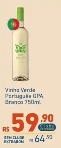 Extrabom Supermercados Vinho Verde Português QPA Branco oferta