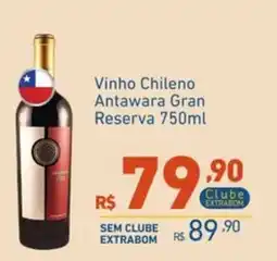 Extrabom Supermercados Vinho Chileno Antawara Gran Reserva oferta