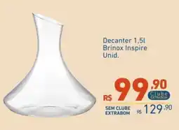 Extrabom Supermercados Decanter 1,5l Brinox Inspire Unid. oferta
