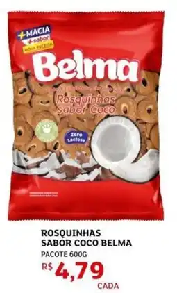 Assaí Atacadista Rosquinhas sabor coco belma oferta