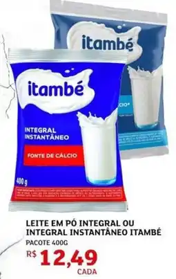 Assaí Atacadista Leite em pó integral ou integral instantâneo itambé oferta