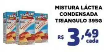 Mistura láctea condensada triangulo
