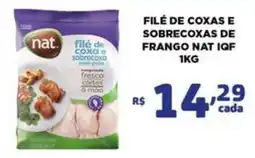 Bahamas Mix Filé de coxas e sobrecoxas de frango nat iqf oferta