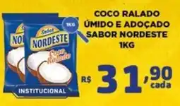 Bahamas Mix Coco ralado úmido e adoçado sabor nordeste oferta