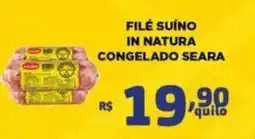 Bahamas Mix Filé suíno in natura congelado seara oferta