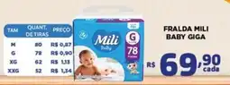 Bahamas Mix Fralda mili baby giga oferta