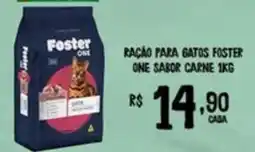 Bahamas Mix Ração para gatos foster one sabor carne oferta