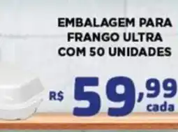 Bahamas Mix embalagem para frango ultra oferta