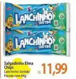 Atacadão Ranchinho - salgadinho elma chips oferta