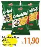 Atacadão Cebolitos - salgadinho elma chips oferta