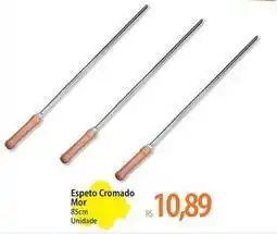 Atacadão Mor - espeto cromado oferta