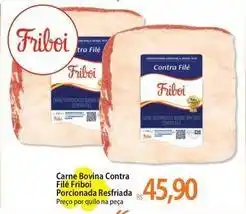 Atacadão Refri - carne bovina contra file friboi porcionada oferta
