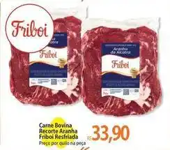 Atacadão Friboi - carne bovina recorte aranahn oferta