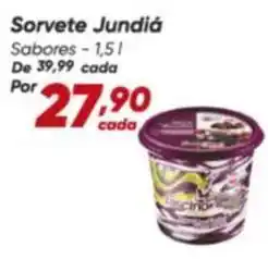 Dia Jundiá - sorvete oferta