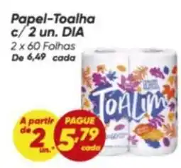 Dia Dia - papel-toalha oferta