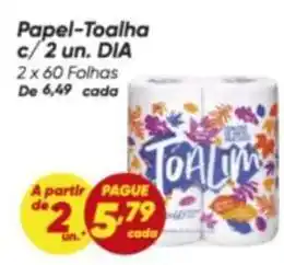 Dia Dia - papel-toalha oferta