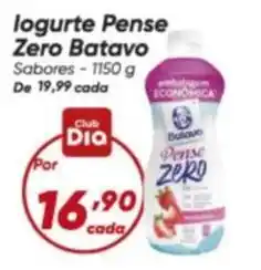 Dia Batavo - logurte pense zero oferta