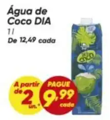 Dia Dia - água de coco oferta