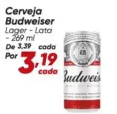 Dia Budweiser - cerveja oferta
