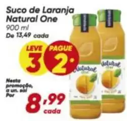 Dia Natural one - suco de laranja oferta