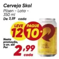 Dia Skol - cerveja oferta