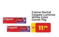 Tonin Superatacado Colgate - creme dental luminos white color corret oferta
