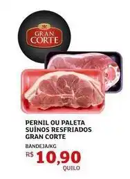 Assaí Atacadista Pernil ou paleta suínos resfriados oferta