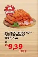 Assaí Atacadista Perdigão - salsicha para hot- dog resfriada oferta