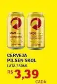 Assaí Atacadista Pilsen - cerveja skol oferta