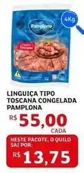 Assaí Atacadista Pamplona - linguiça tipo toscana congelada oferta
