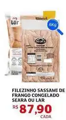 Assaí Atacadista Lar - filezinho sassami de frango congelado oferta